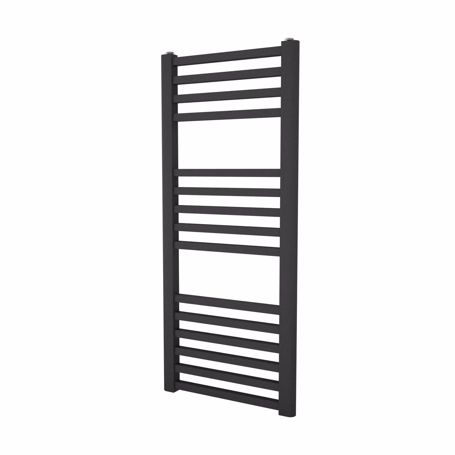 Agadon Willow Designer Towel Radiator in Grey, W: 40.0 cm, H: 92.2 cm – 2