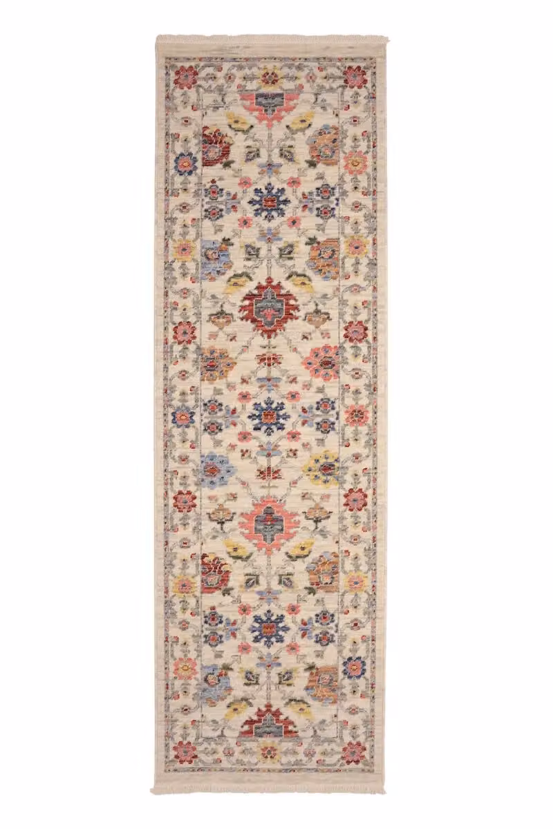 The Rug Shop UK Multi Traditional Floral Machine Woven Area Rug, Multicolour, W: 240 cm, D: 340 cm – 2