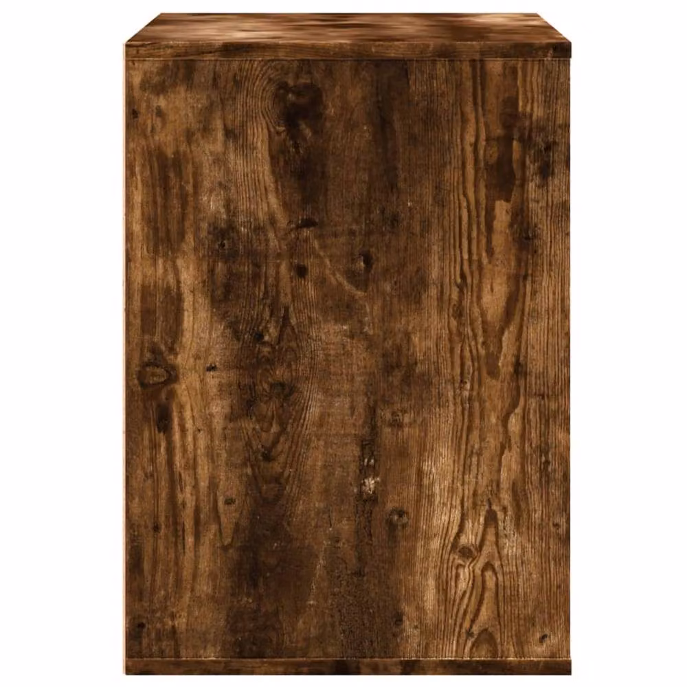 Berkfield Home Classic Corner Chest of Drawers in Smoked Oak Brown, W: 80 cm, D: 41 cm, H: 58 cm – 3
