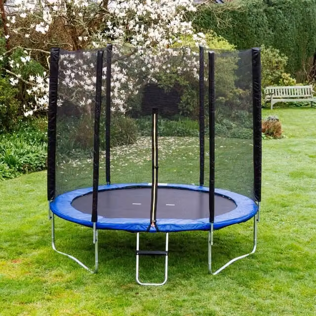 Acrobat 6ft Blue Mini Trampoline Package with Safety Net