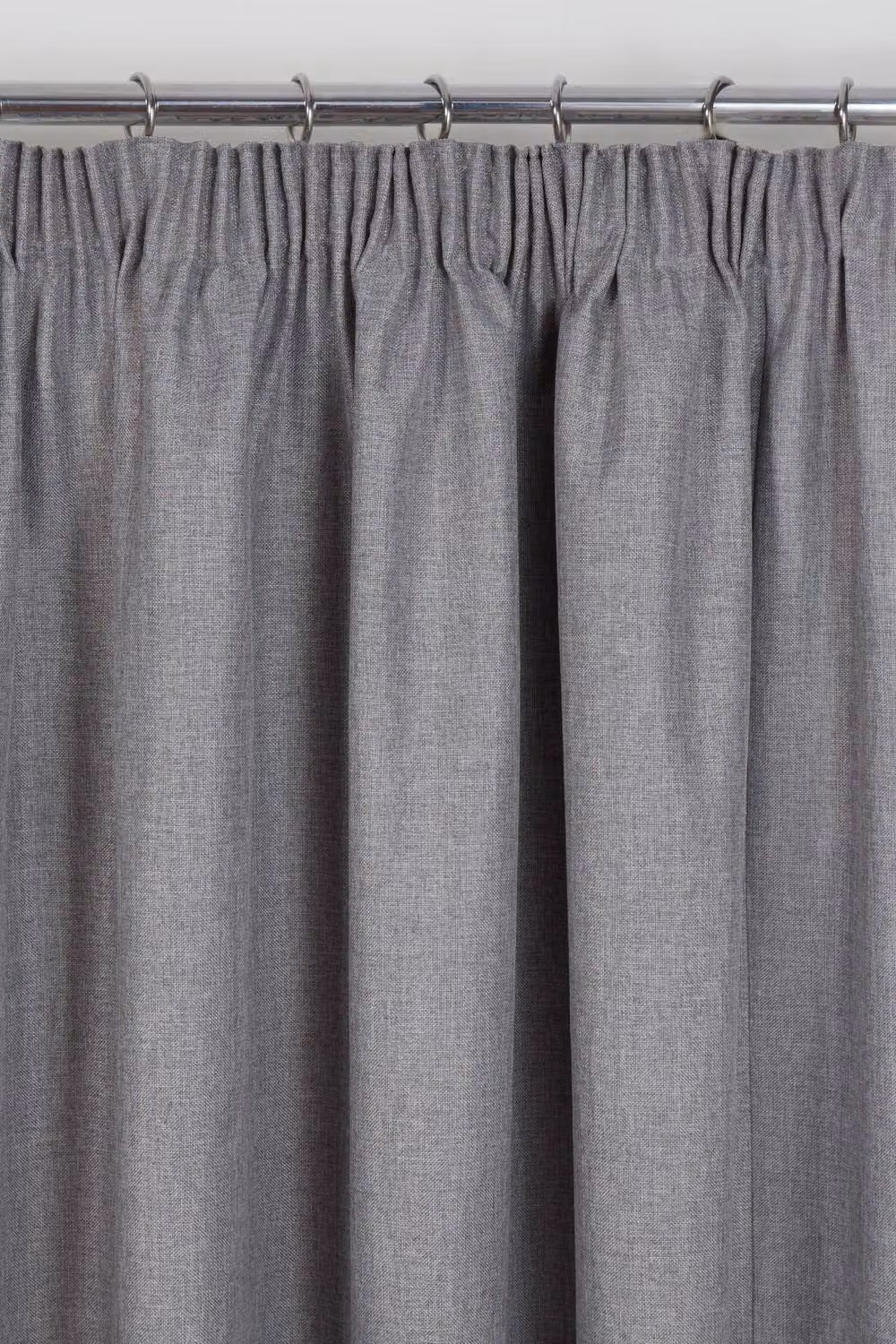 Sundour Eclipse Grey Pencil Pleat Blackout Curtains, Pair, Width: 117 cm, Drop: 137 cm – 2