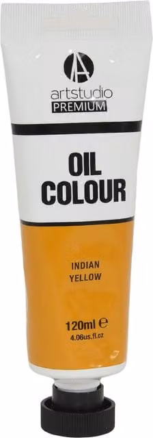 Art Studio Premium Indian Yellow Oil Paint for Professionals