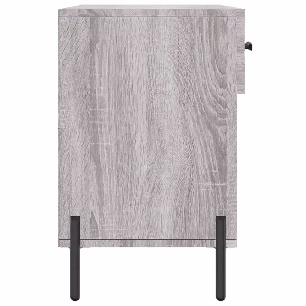 Berkfield Home Grey Sonoma Shoe Bench W/D/H: 102 x 35 x 55 cm – 4