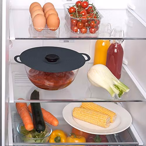 Zeal Classic Airtight Silicone Self Sealing Storage Lid, 28cm, Dark Grey – 5