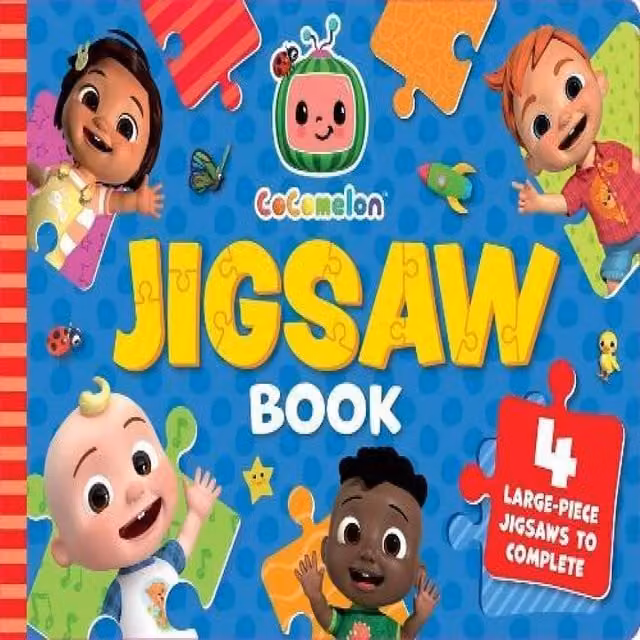 CoComelon Jigsaw Book Board Book by Autumn Publishing, Multicolour