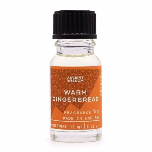 Ancient Wisdom Warm Gingerbread Fragrance Oil, 10ml – 1
