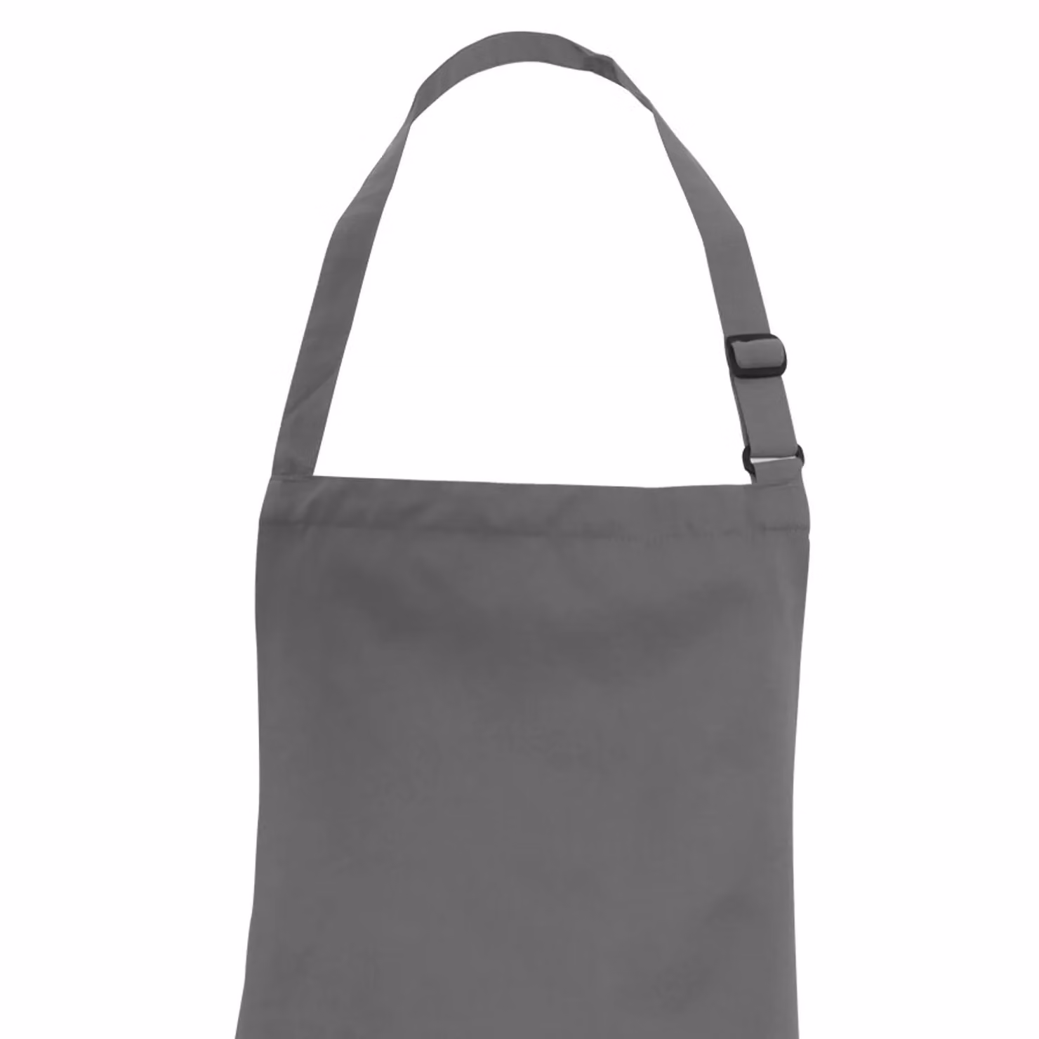 Dennys Catering Bib Apron with Pocket, Dark Grey, One Size – 2