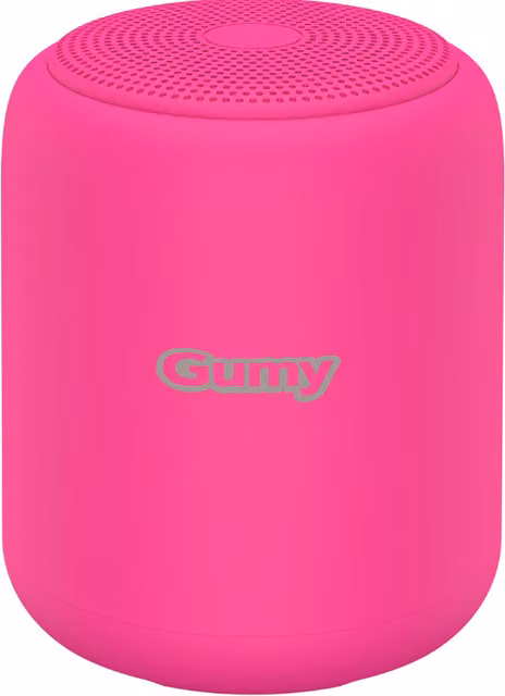 Gumy Portable Compact Wireless Bluetooth Speaker - Pink