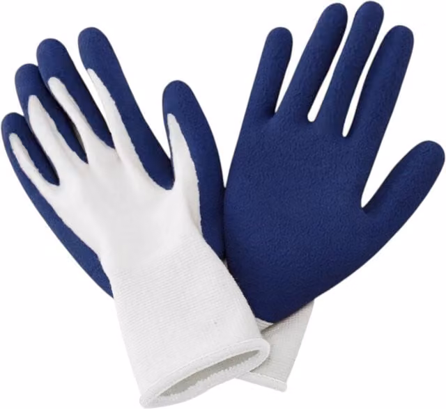 Kent & Stowe Bamboo and Latex Gardening Gloves in Blue