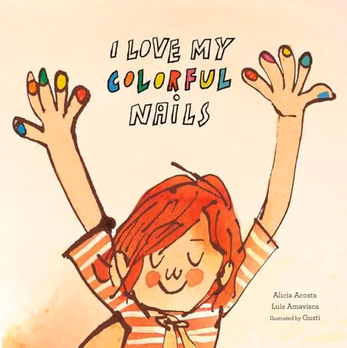 NubeOcho I Love My Colorful Nails Egalité Multicolour Paper Product