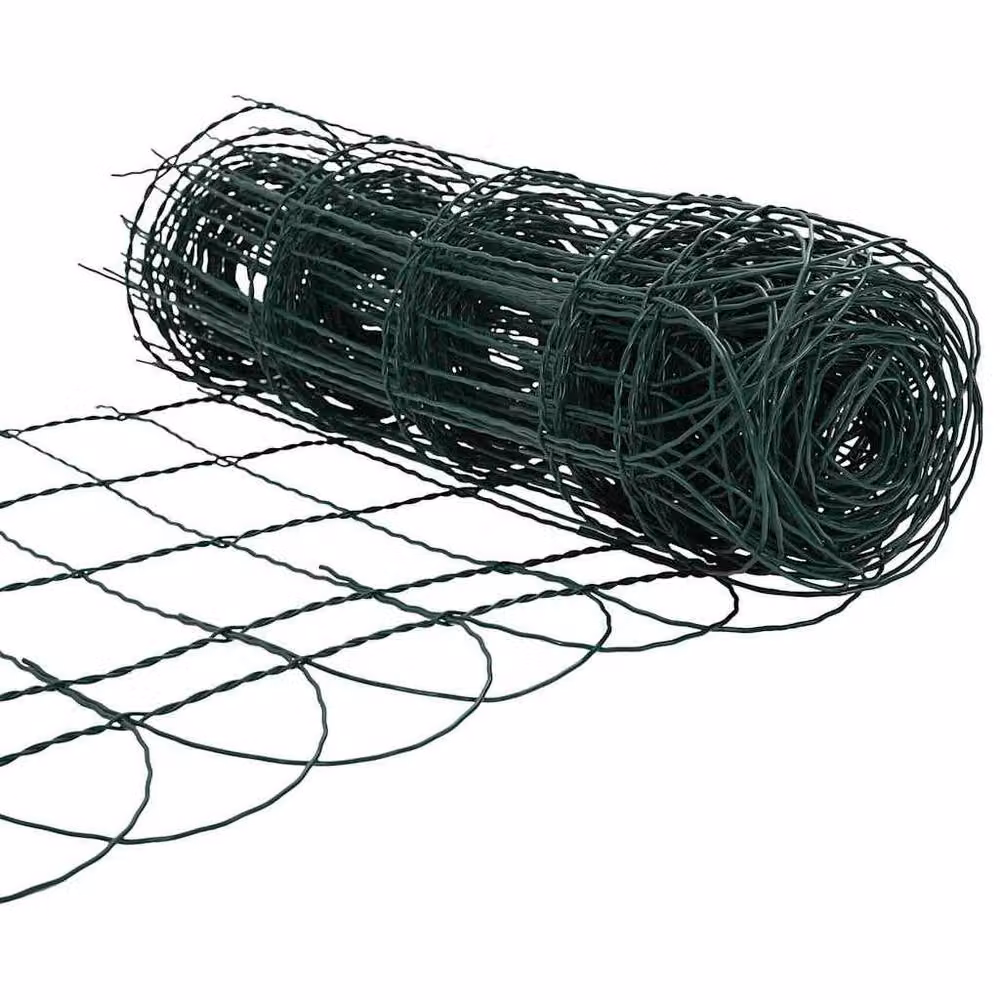 Berkfield Home Decorative Garden Border Fence, Powder-coated Steel, Green, 10 x 0.65 m – 5