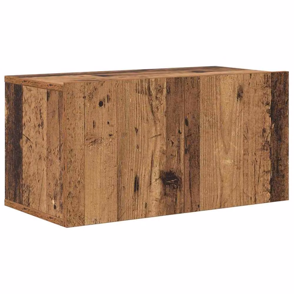 Berkfield Home Rustic Brown Wood Particle Board TV Cabinet – 3