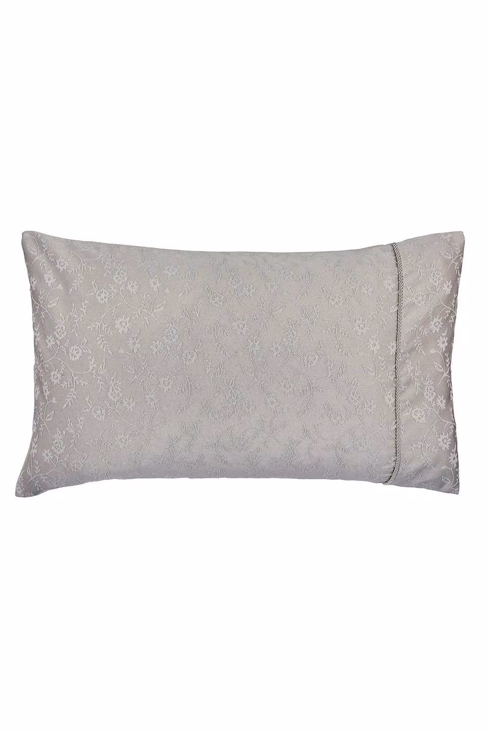 Helena Springfield Floral Trail Jacquard Duvet Cover and Pillowcase Set in Beige and White, W/D/H: 180 x 200 cm – 2