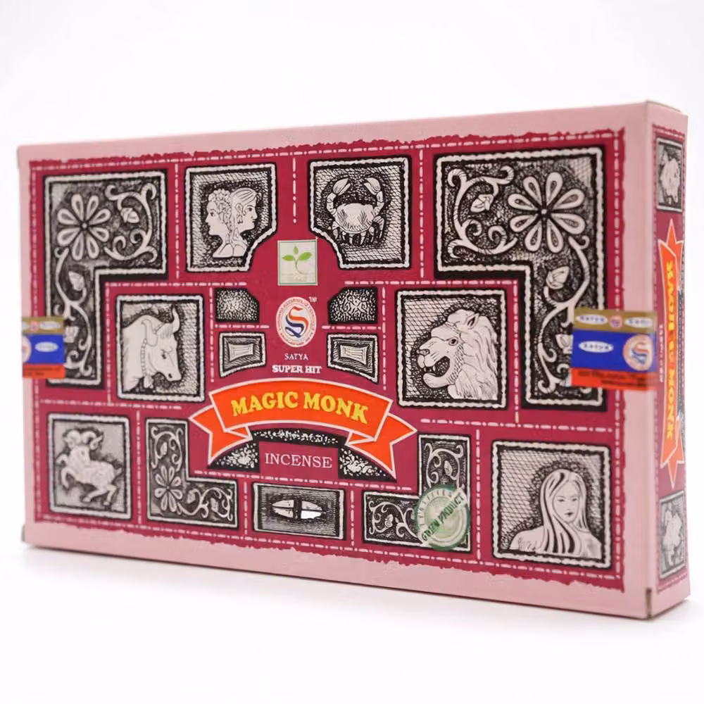 KDMD Super Hit Magic Monk Omkar Incense for Meditation and Calm Atmosphere, Pink – 2