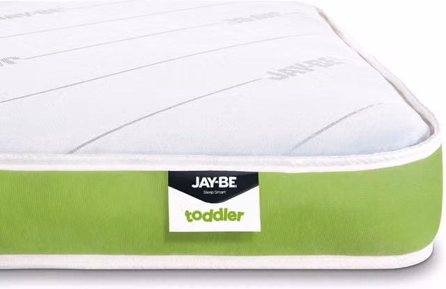 Jay-Be Toddler Anti-Allergy Pocket Spring Mattress, Green