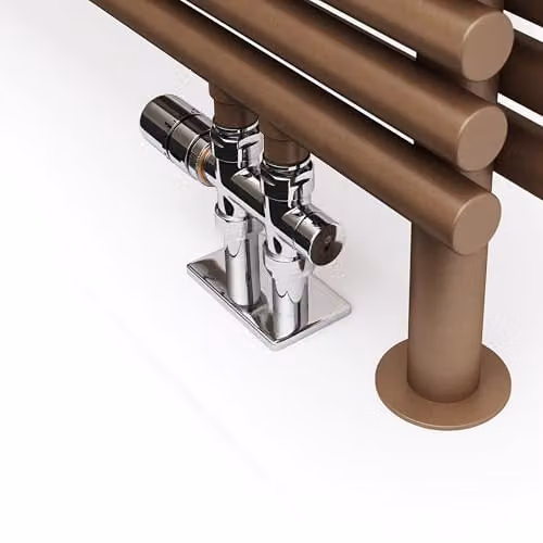 Terma Accessory Pipe Masking Set in Chrome for 70mm and 50mm Connections