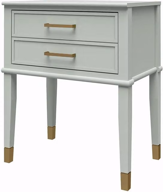 CosmoLiving Westerleigh Modern Square End Table in Mint