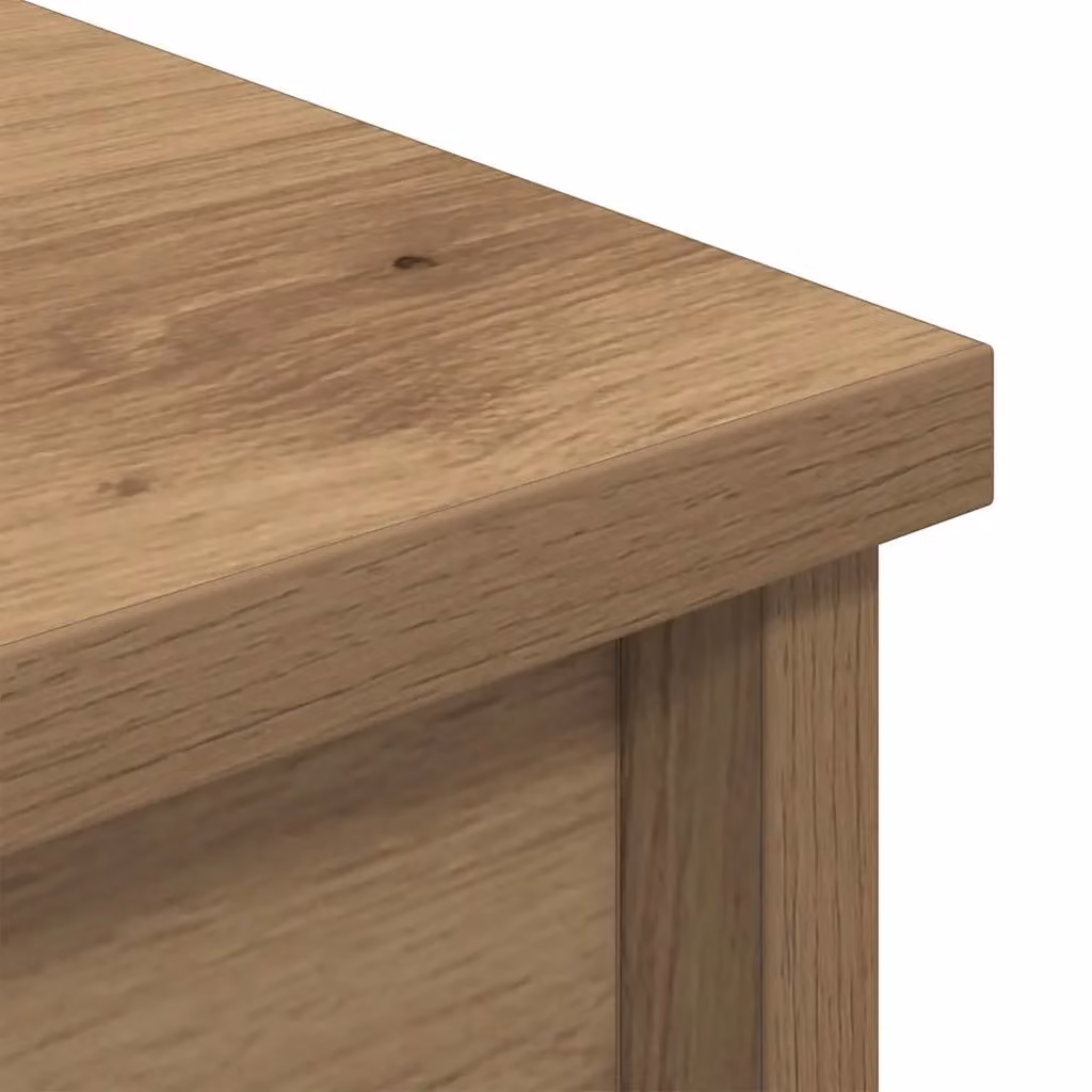 Berkfield Home Artisan Oak Highboard in Brown, W/D/H: 70 x 35 x 180 cm – 3