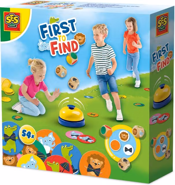 SES First to Find Search Ring and Collect Multicolour Game