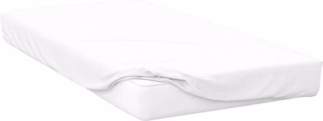 Belledorm 200 Thread Count Cotton Percale Extra Deep Fitted Sheet, White, Superking, 200 x 200 cm