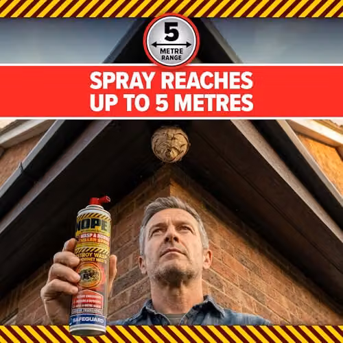 NOPE! Wasp and Hornet Nest Killer Spray, 600ml – 4