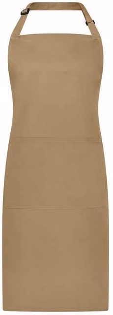 Brand Lab Bibbed Full Apron in Beige – 1