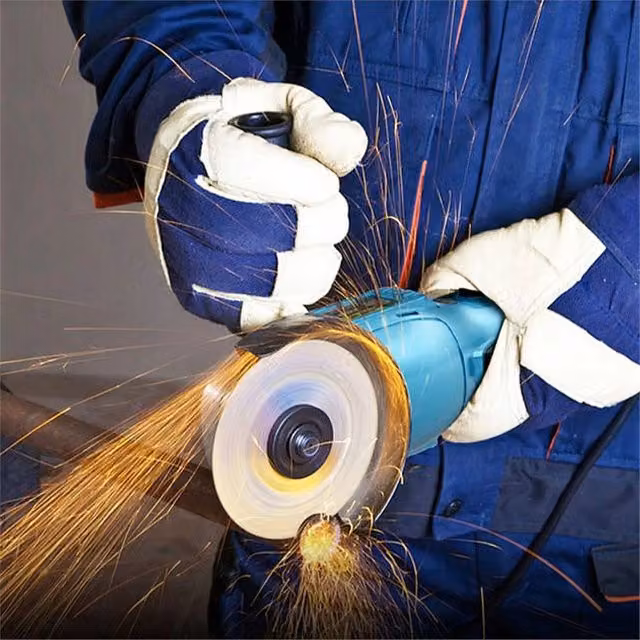 SPETLEK Li-ion Electric Cordless Brushless Angle Grinder in Turquoise/Petrol – 1