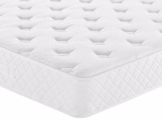 Arthur Sleep Everyday Arthur 1000 Hybrid Pocket Spring and Memory Foam Mattress in White, W/D/H: 90 x 200 cm