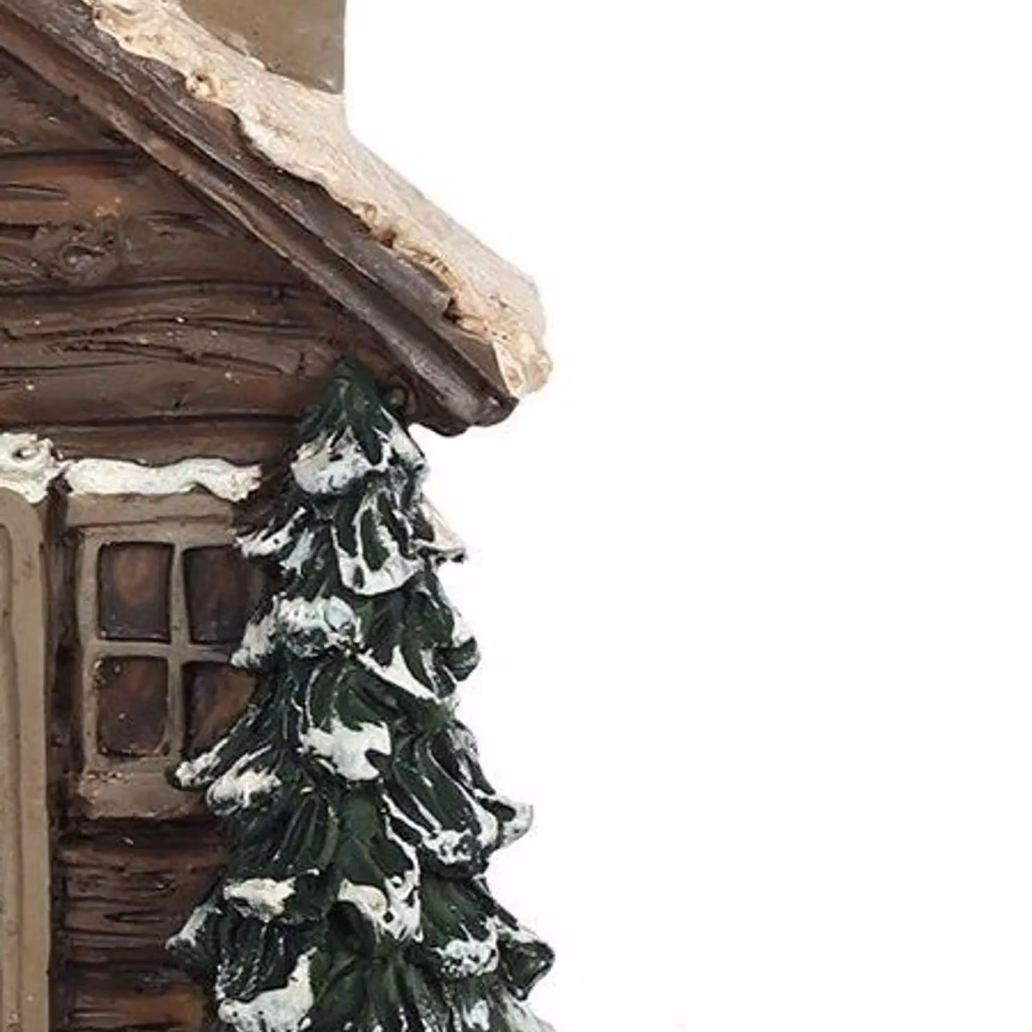 Something Different Log Cabin Incense Cone Holder in Dark Brown – 2