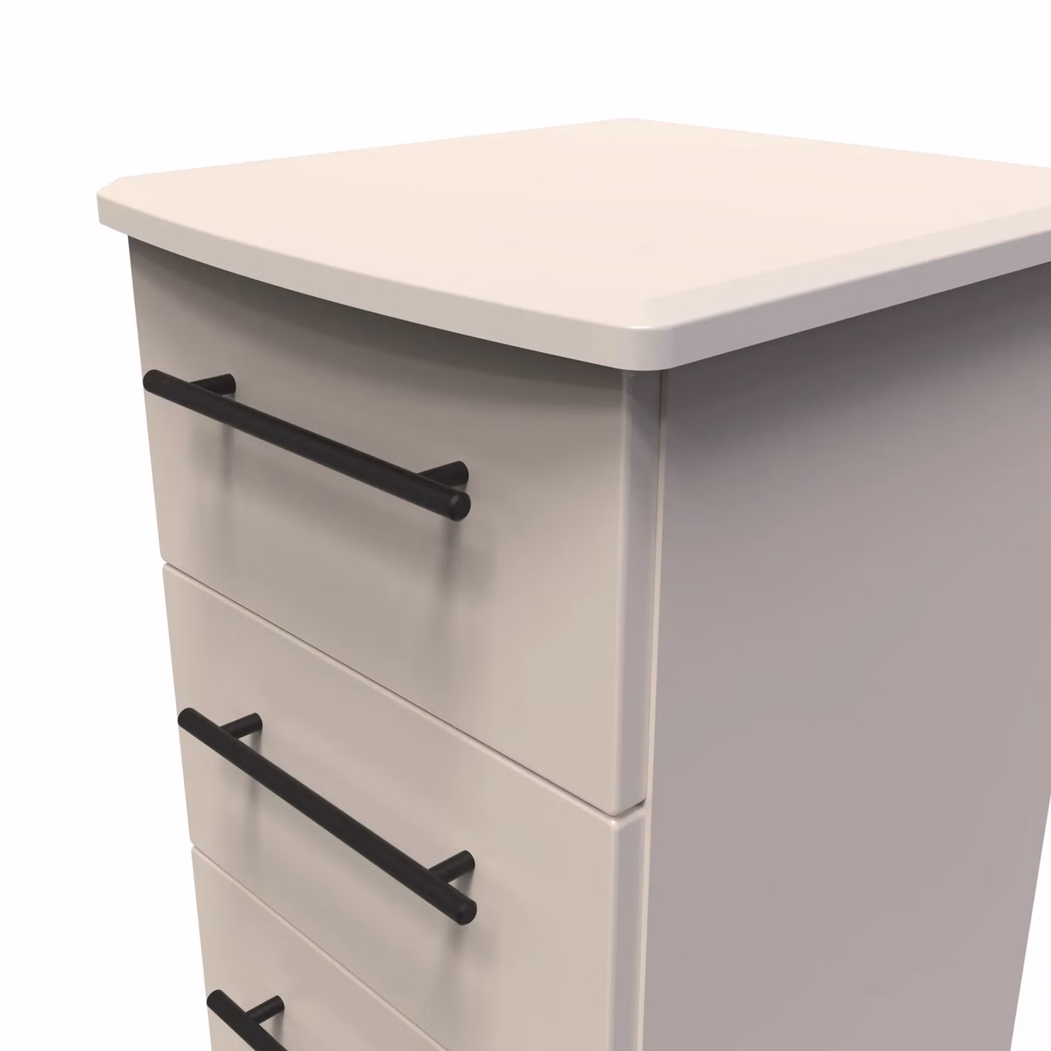 2 U Howard Ready Assembled 3 Drawer Bedside Cabinet in Taupe – 2