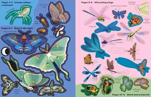 Usborne Big Sticker Book Bugs Multicolour – 3