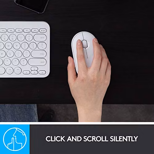Logitech Bluetooth Wireless Mouse - White – 3