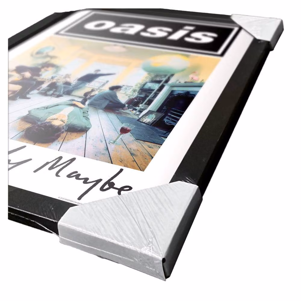 Oasis Music Definitely Maybe Framed Multicolour Paper Poster – 3