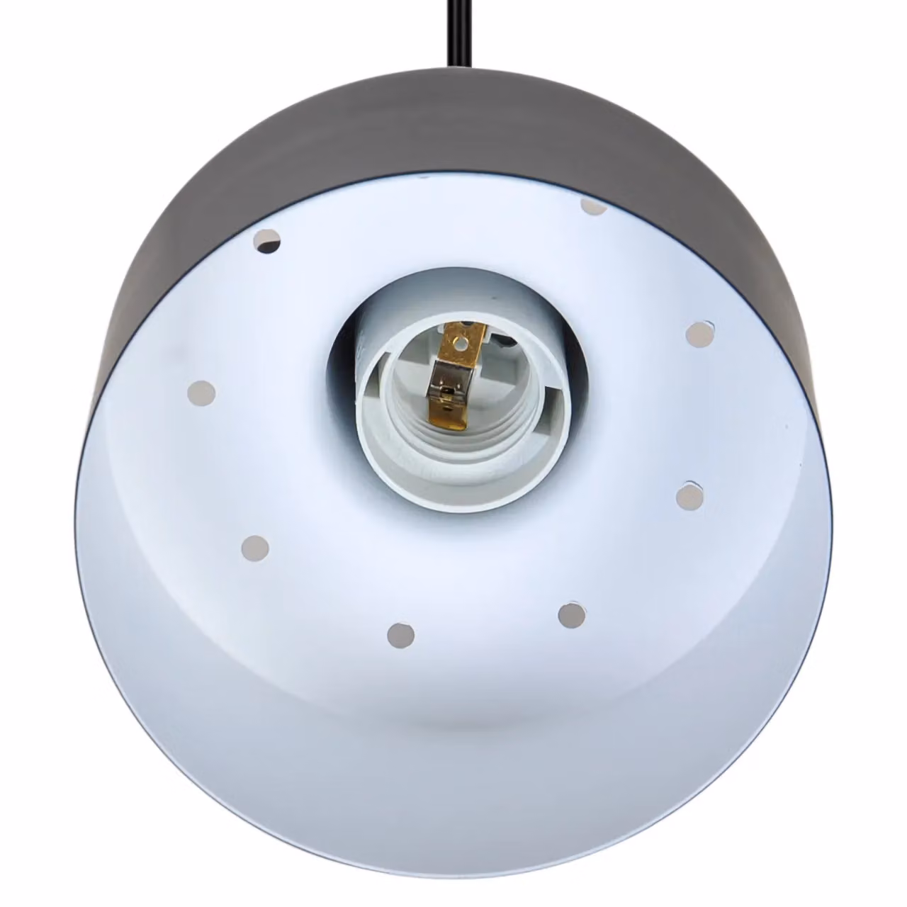 Nordlux Matis Black Metal Pendant Light with E27 Socket – 3