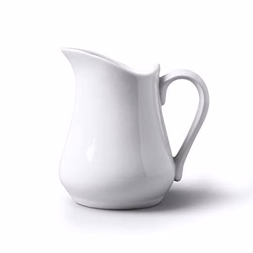 Wm Bartleet & Sons Porcelain Traditional Jug, White, 1.1 l