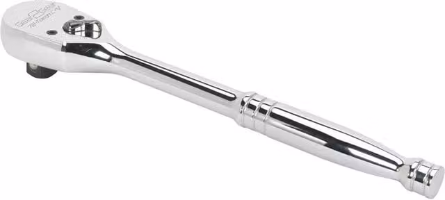 Loops 72-Tooth Dust-Free Ratchet Wrench with 1/2 Inch Sq Drive and Flip Reverse Mechanism in Silver and Multicolour