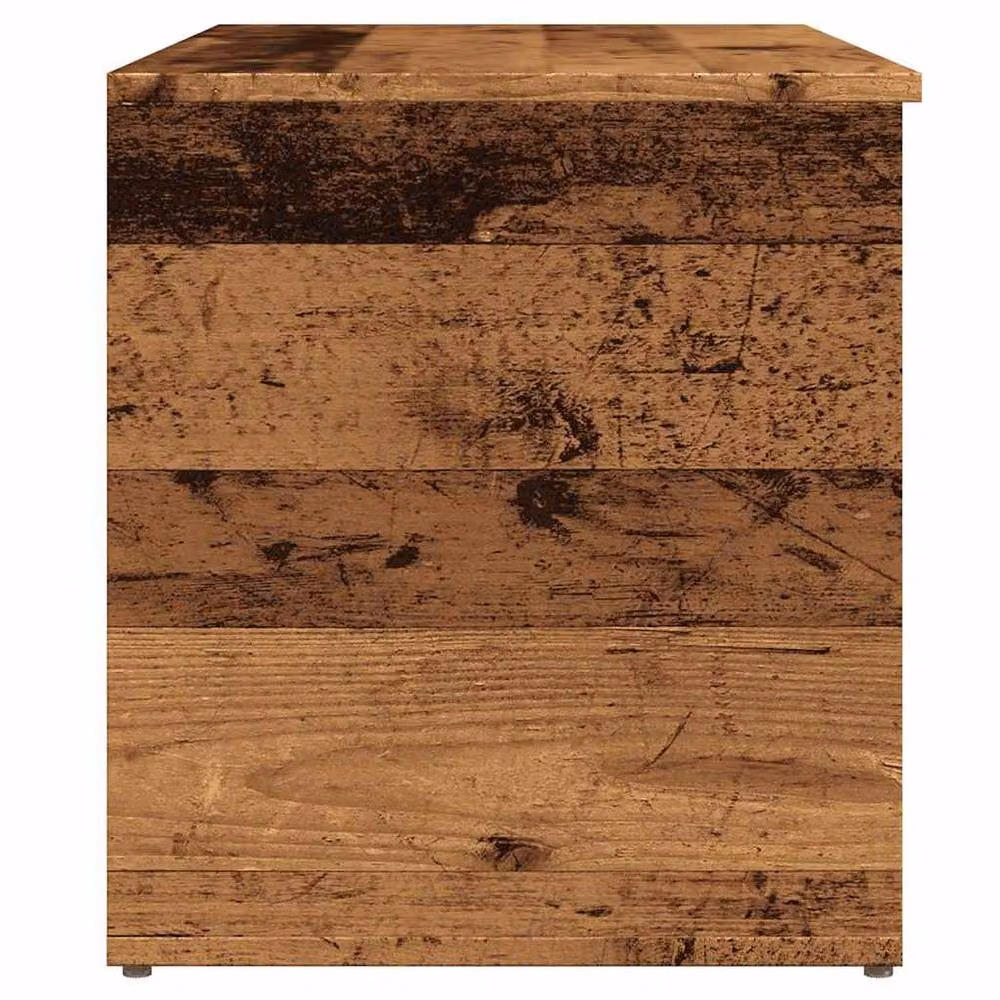 Berkfield Home Storage Chest in Old Wood Brown, W/D/H: 84 x 42 x 46 cm – 3