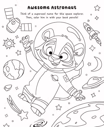 Igloo Books Glow Colouring: Space Glow-in-the-Dark Colouring Book, Multicolour – 2