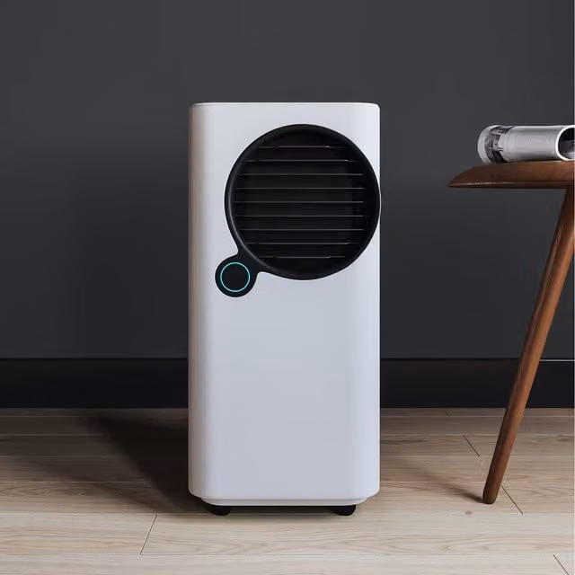 Ometa Monobloc Air Conditioner AC Unit with Smart Home Integration and App Control, White, Width: 36.9 cm