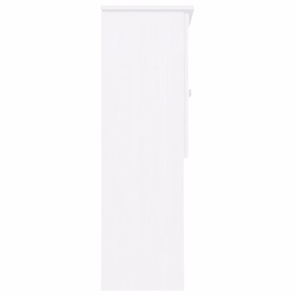 Berkfield Home ALTA Dresser Top in White Solid Wood Pine, W/D/H: 77 x 30 x 92 cm – 2