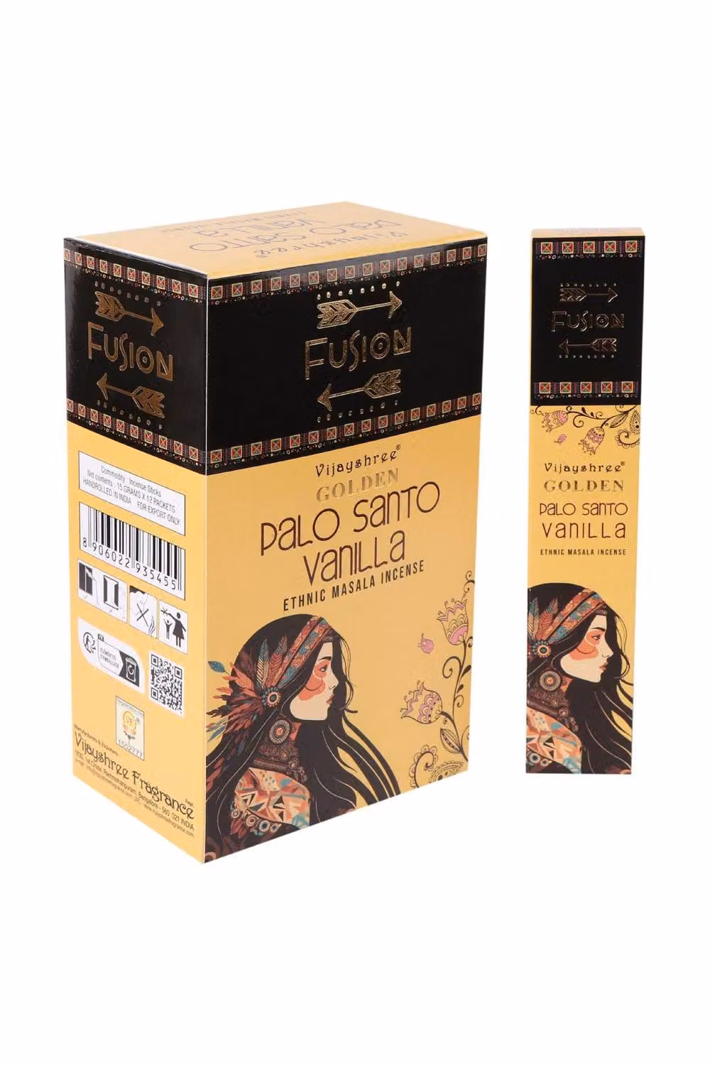 KDMD Golden Palo Santo and Vanilla Incense Sticks, 15g, Gold – 2