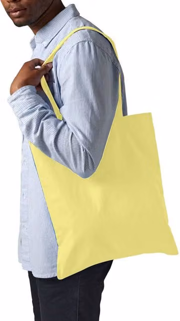 Westford Mill Bag For Life, Yellow, Pack of 2, 10 Litres