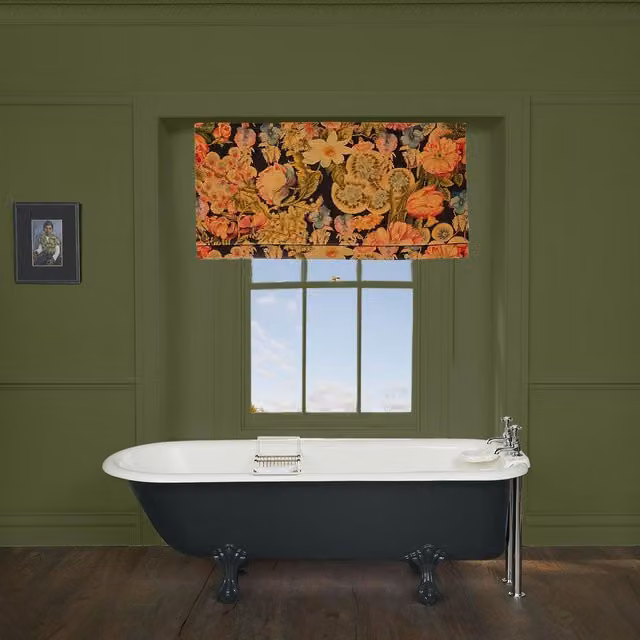 House of Hackney Amatoria Opaque Velvet Blind in Black