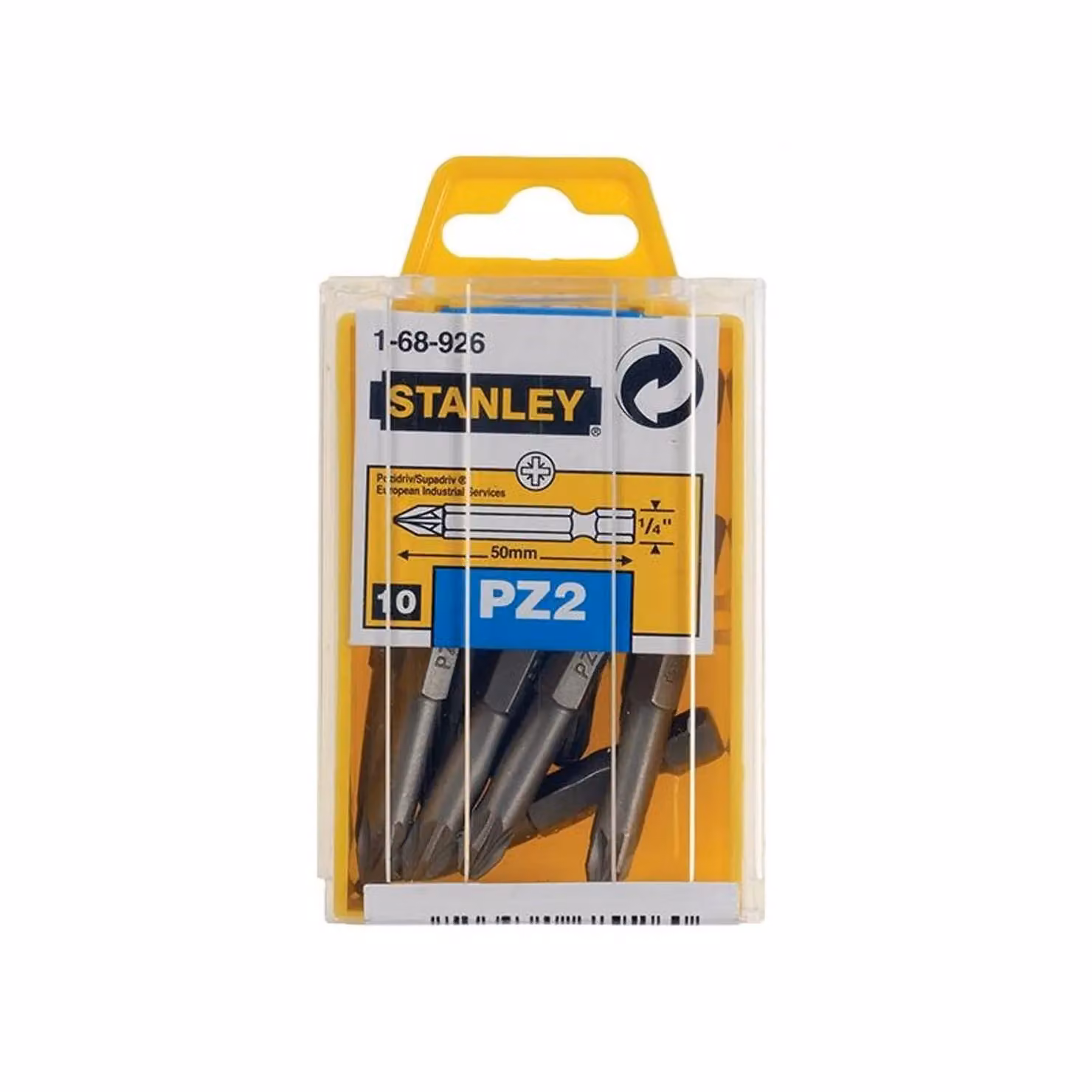 Stanley Pozidriv Screwdriver Bits in Silver and Multicolour – 2