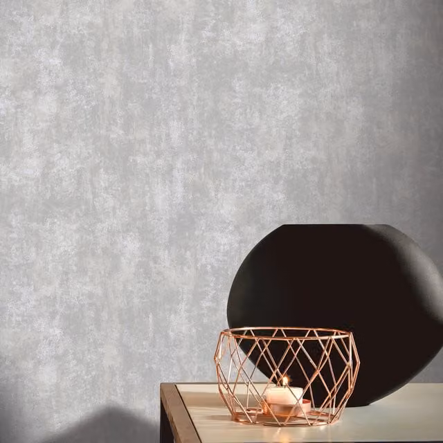 Arthouse Grey Abstract Modern Plain Wallpaper