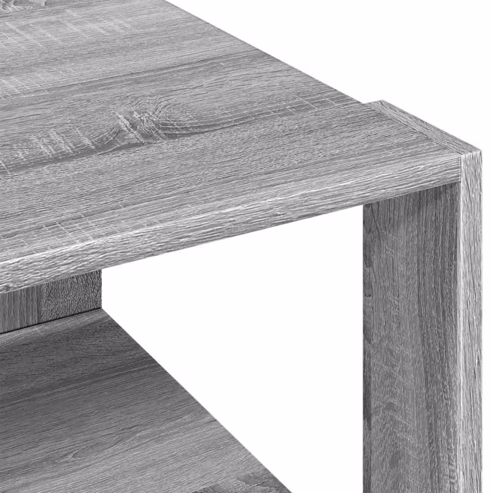 Berkfield Home Decorative Grey Sonoma Coffee Table, W/D/H: 51.5 x 51.5 x 30 cm – 3