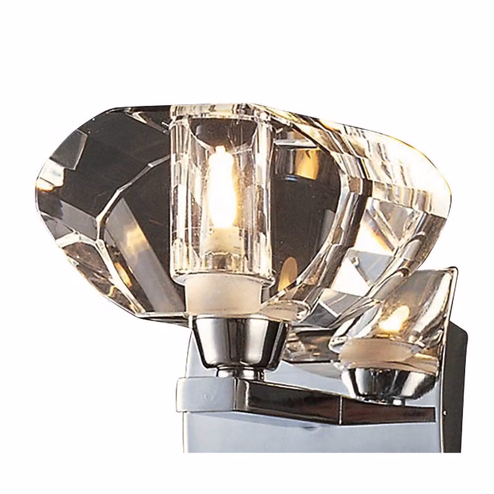 Netlighting Alfa Wall Lamp with G9 Bulb in Polished Chrome and Silver – 3