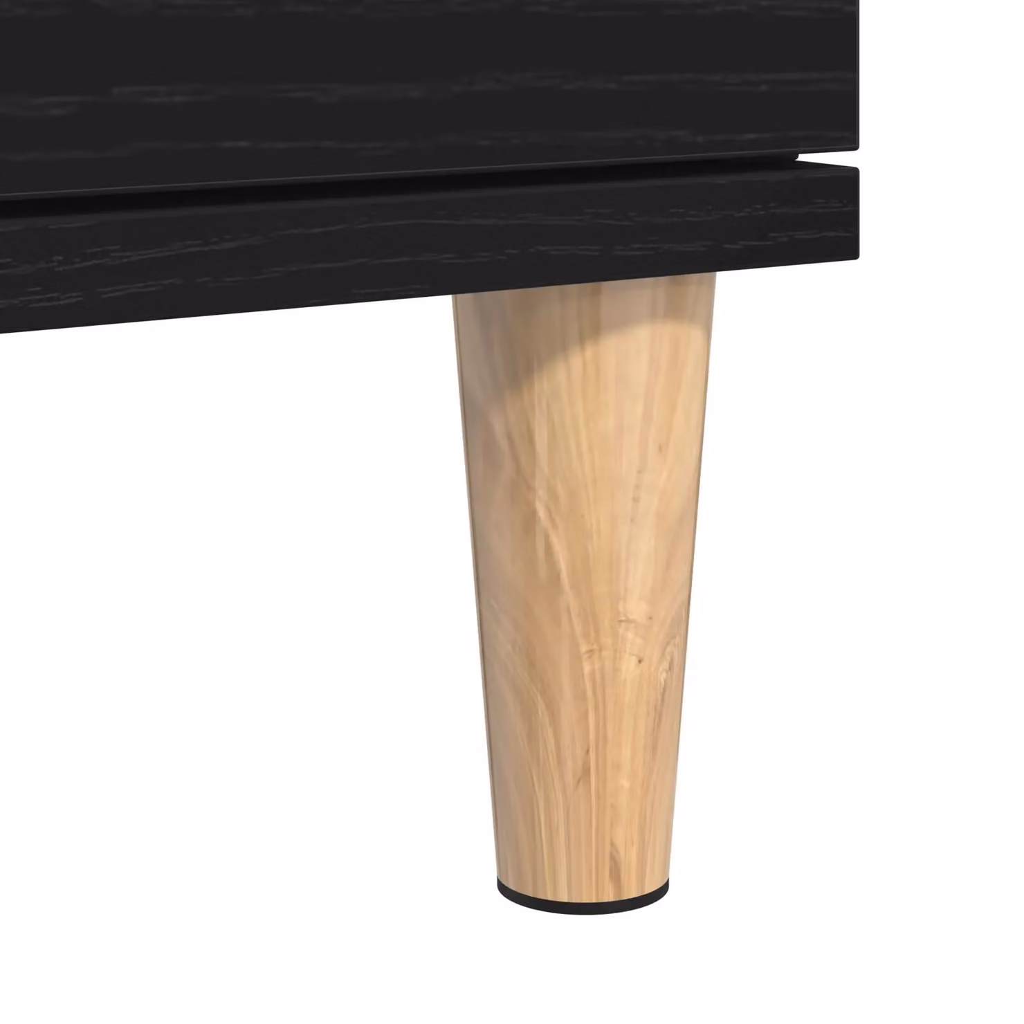 Berkfield Home Modern Black Oak Sideboard in Engineered Wood W/D/H: 60 x 35 x 70 cm – 6