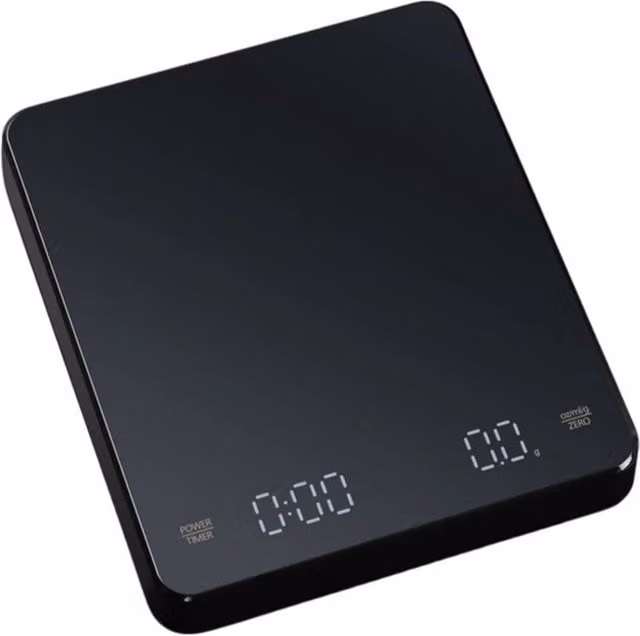 EONLION Digital Coffee Kitchen Scale with Timer and Digital Display, Black – 1