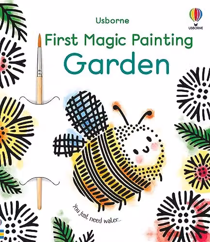 WordUnited First Magic Painting Garden Multicolour Paper Activity Set